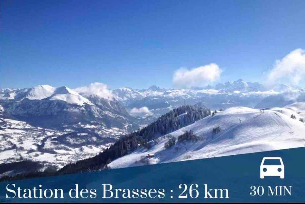 Virginia 600M De La Gare Daire Annemasse Dış mekan fotoğraf